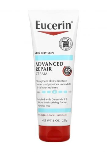 كريم الإصلاح المتطور للبشرة شديدة الجفاف 226 غم من يوسيرين Eucerin Advanced Repair Cream