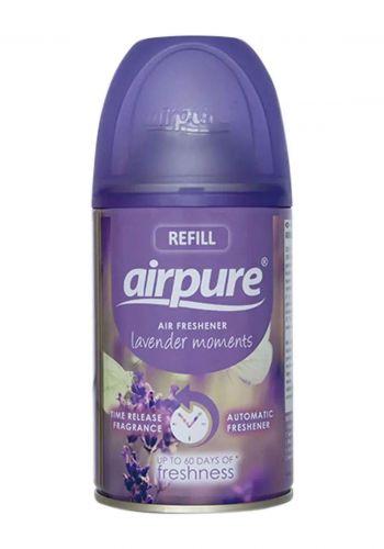 معطر هواء برائحة اللافندر 250 مل  من ايربيور Airpure Air Freshener Refill Lavender 