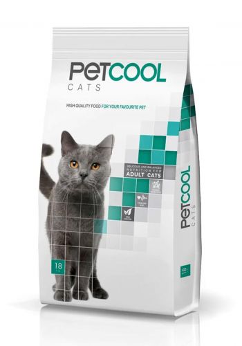 طعام جاف للقطط البالغة 3 كغم من بيتكول Pet Cool adult cat food