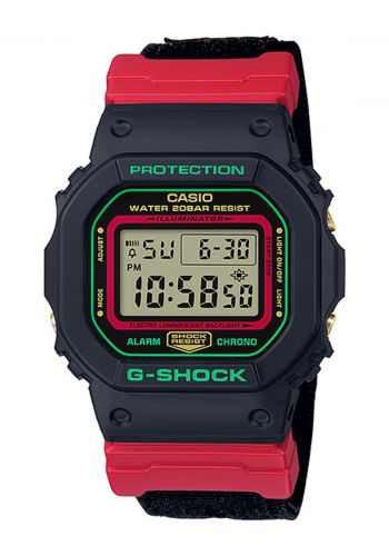 ساعة يد جي شوك الرجالية من كاسيو Casio DW-5600THC-1DR G-Shock Men's Watch