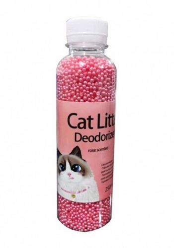 معطر رمل ومزيل روائح لفضلات القطط برائحة الورد 250 غم Sand Freshener and Cat Litter Deodorizer