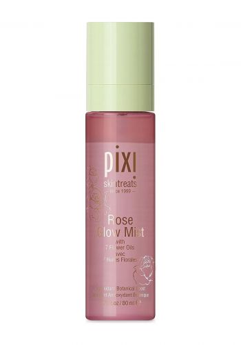 مست بخلاصة الورد مثبت للمكياج لجميع أنواع البشرة 80 مل من بيكسي Pixi Rose Glow Mist 