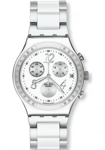 ساعة رجالية فضية اللون اللون من سواج  Swatch YCS511GC Men's Watch