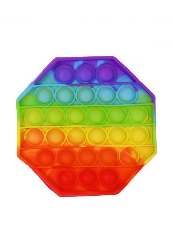 Push Pop Bubble Sensory Fidget Toy لعبة بوش بوب السليكونية لتخفيف التوتر 