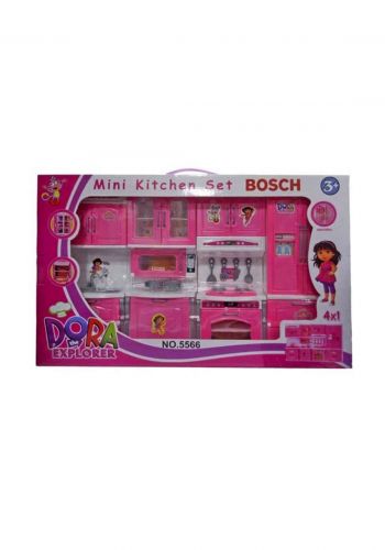 Dora The Explorer Mini Kitchen Set 5566 مجموعة ادوات المطبخ دورا