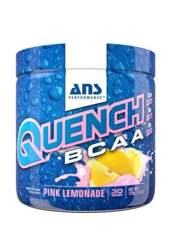مكمل غذائي لاستشفاء العضلات بنكهة الليموناضة 375 غم من اي ان اس بيرفورمانس ANS Performance Quench BCAA