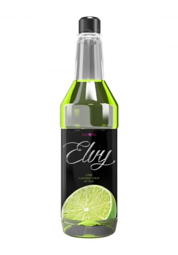 شراب مركز بنكهة الليمون 750 مل من سافورا ايلفي Savora Elvy Lime Flavored Syrup