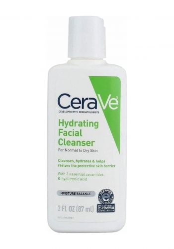 غسول مرطب للبشرة العادية والجافة 87 مل من سيرافي Cerave Hydrating Facial Cleanser