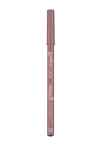 قلم تحديد الشفاه رقم (52) وردي اللون من بيلا اوجي Bellaoggi Lip Liner Matita Labbra Mat Natural 