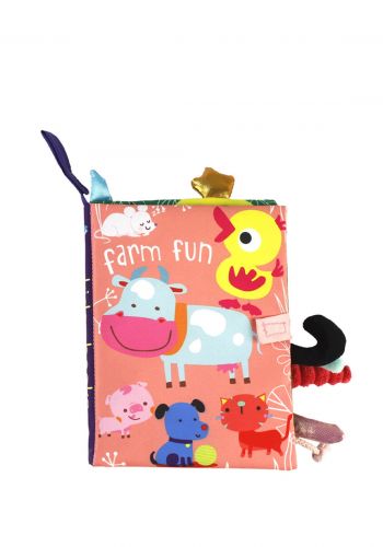 كتاب قماش ( شكل مزرعة )  Farm Fun Book