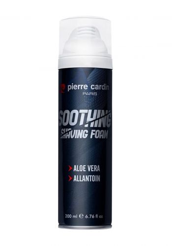Pierre Cardin Soothing Shaving Foam رغوة الحلاقة بخلاصة الالو فيرا 200 مل من بيير كاردن