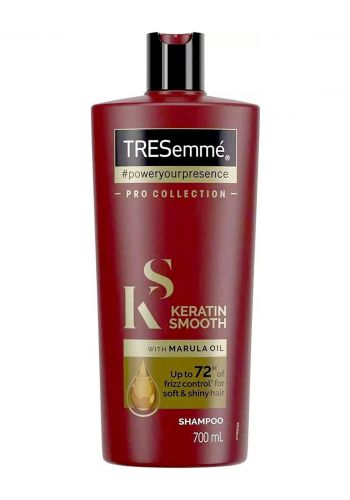 شامبو للشعر بالكيراتين وزيت المارولا 700 مل من تريسيمي Tresemme Keratin & Marula Oil Shampoo