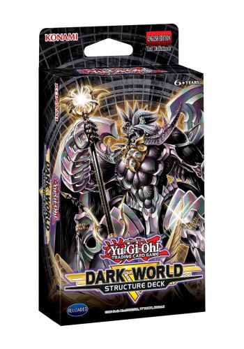 لعبة بطاقات يو غي يو 45 بطاقة من كونامي Konami Y001 Yu-Gi-Oh! Dark World Structure Deck