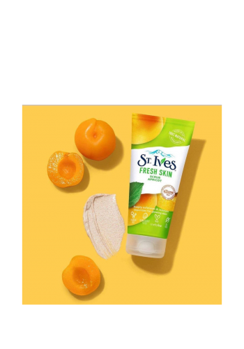 مقشر للوجه والجسم بخلاصة المشمش 170 غم من ستيفز St Ives Fresh Skin Scrub 