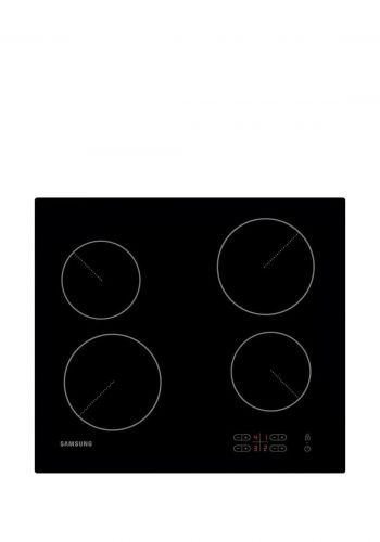 طباخ بلت ان كهربائي ليزري 4 مشاعل من سامسونك Samsung C61R2AEE Built-In Electric Ceramic Hob
