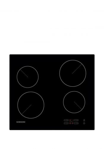  طباخ مدمج كهربائي ليزري 4 مشاعل من سامسونك Samsung C61R2AEE  Electric Ceramic Hob