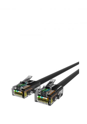 Belkin A3L981BT15MBKHS Cat6 Networking Cable - Black كيبل انترنت 15 متر من بيلكن