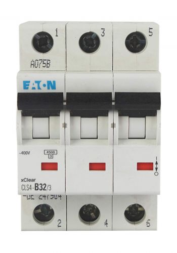 Eaton HN-C32/3-HX Circuit Breaker 32A قاطع تيار الكهرباء ثلاثي (جوزة)