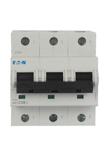 Eaton MCT - C125/3 Circuit Breaker 125A قاطع تيار الكهرباء ثلاثي (جوزة)
