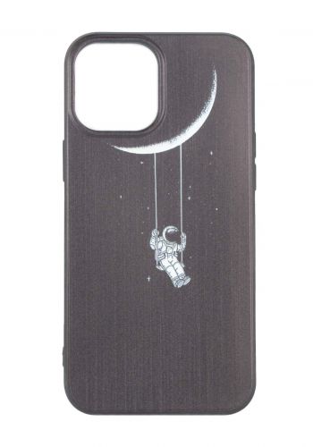 Protective Cover For Iphone 12 -Black حافظة موبايل