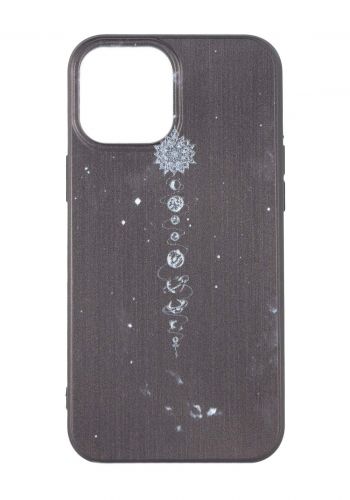 Protective Cover For Iphone 12 -Black حافظة موبايل
