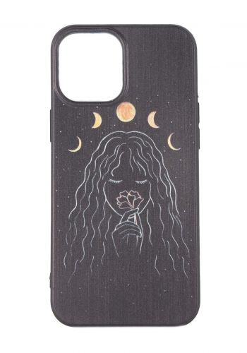Protective Cover For Iphone 12 -Black حافظة موبايل