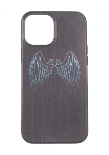 Protective Cover For Iphone 12 -Black حافظة موبايل