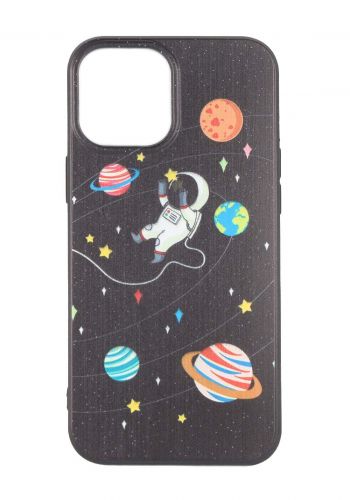 Protective Cover For Iphone 12 -Black حافظة موبايل