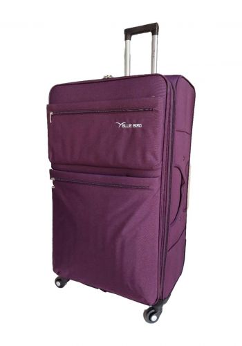 Bluebird Textile Trolley Case 50.8 cm-Purple حقيبة سفر