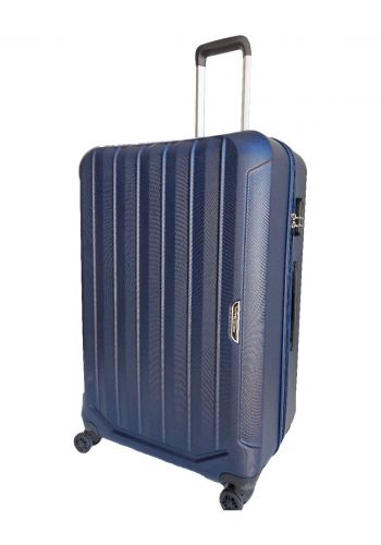Bluebird Textile Trolley  Case 4 wheel 60.96 cm-Navy Blue حقيبة سفر