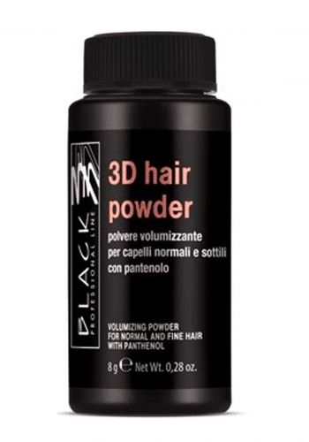 Black Professional 3D Voluminizer Hair Powder 8g بودرة للشعر