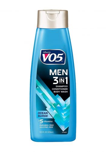 VO5 Men 3in1 Shampoo Conditioner Body Wash 370ml غسول للجسم