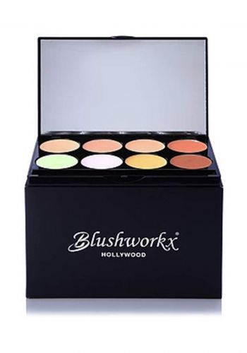 Blushworkx Hollywood Camouflage 8Pcs Kit باليت مصحح وخافي للعيوب