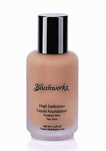 Blushworkx Hollywood High Definition Liquid Foundation 35ml Medium كريم اساس