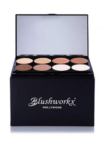 Blushworkx Hollywood Ultimate Contour 8Pcs Kit باليت كونتور