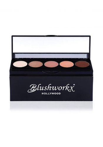 Blushworkx Hollywood Eye shadow Kit In The Buff باليت ظلال العيون