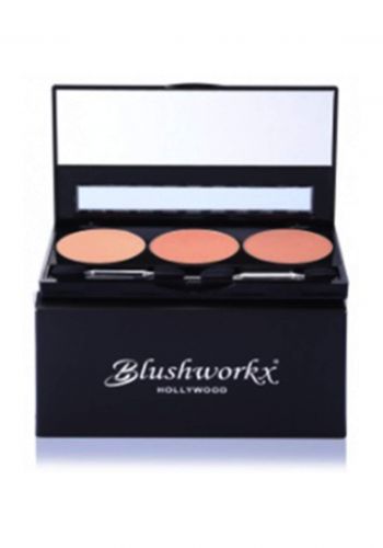 Blushworkx Hollywood Custom Magnetic Face & Eye Collection Golden Glow باليت احمر خدود