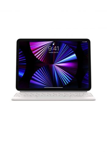 Apple Magic Keyboard for iPad Pro 2021 11-inch - White  كيبورد