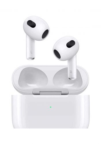 Apple AirPods 3 With MagSafe Charging Case - White سماعة