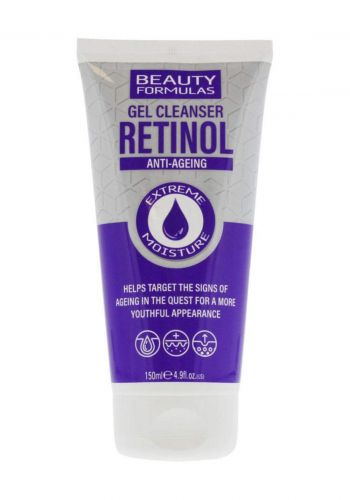 Beauty Formulas NJ21186A Anti-Aging Retinol Gel Cleanser 150ml جل غسول للوجه