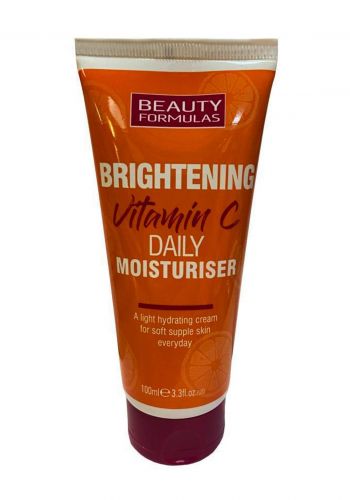 Beauty Formulas 21215 Brightening Vitamin C Daily Moisturiser - 100ml مرطب للوجه