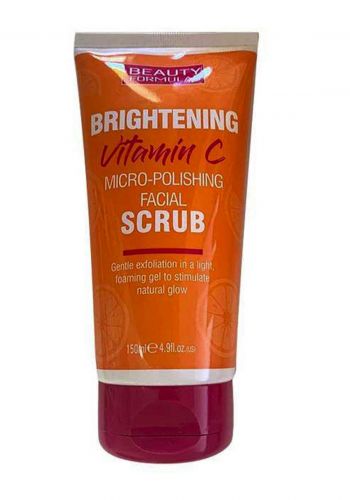 Beauty  Formulas 21201B Brightening Vitamin C Micro-Polishing Facial Scrub - 150ml مقشرللوجه