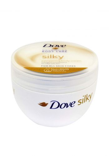 Dove (68246537) Silky Body Cream 300ml كريم مرطب