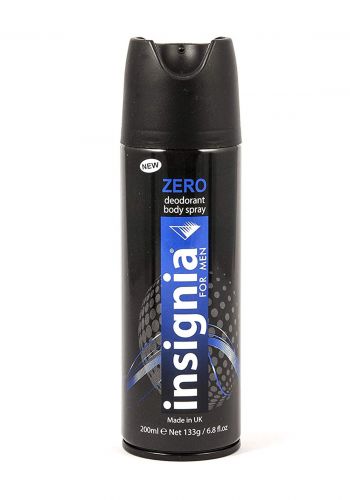 Insignia Zero Deodorant Body Spray For Men 200ml مضاد التعرق