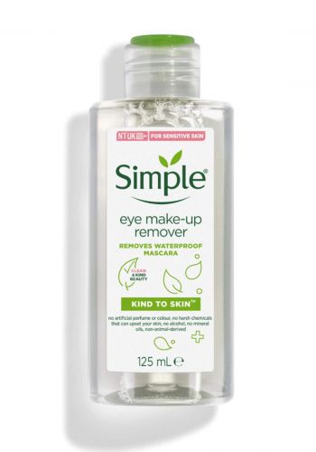 Simple (968438529) Kind To Skin Eye Make-Up Remover - 125ml  مزيل المكياج