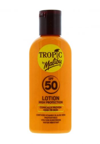 Malibu (19312) Tropic  High Protection Sunscreen Lotion Spf 50 – 100ml واقي الشمس