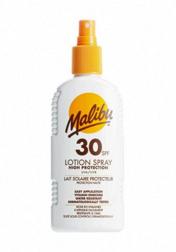 Malibu (Fm222) Spf30 Lotion Spray High Protection Sun Care 200ml بخاخ واقي الشمس