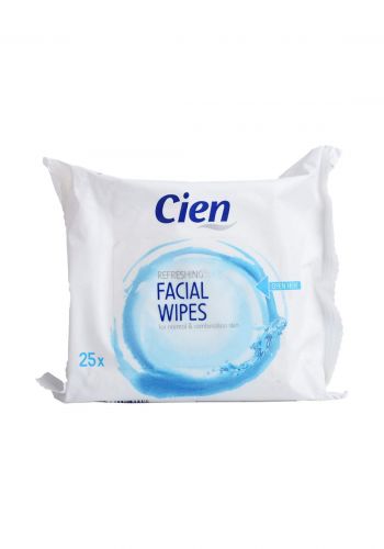Cien Refreshing Facial Wipes مناديل تنظيف الوجه