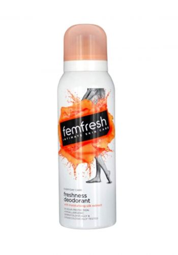 Femfresh Intimate Hygiene Deodorant Spray 24hr Protection 125ml بخاخ مزيل العرق للمناطق الحساسة