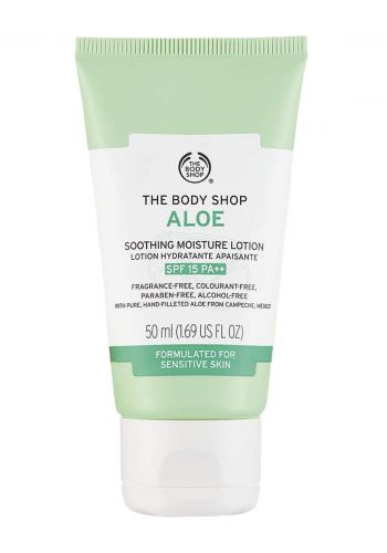 The Body Shop Aloe Soothing Moisture Lotion Spf15 - 50ml مرطب للجسم 